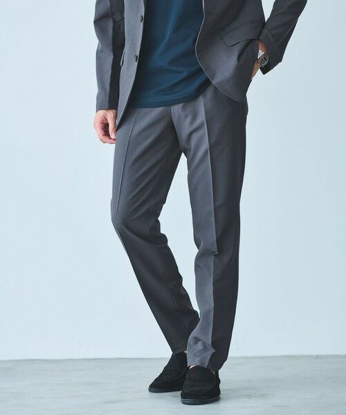 green label relaxing / グリーンレーベル リラクシング テーラードジャケット | 【WEB限定】JUST fit ドライPEスリムセットアップ ジャケット＆パンツ -吸水速乾・防シワ- | 詳細10