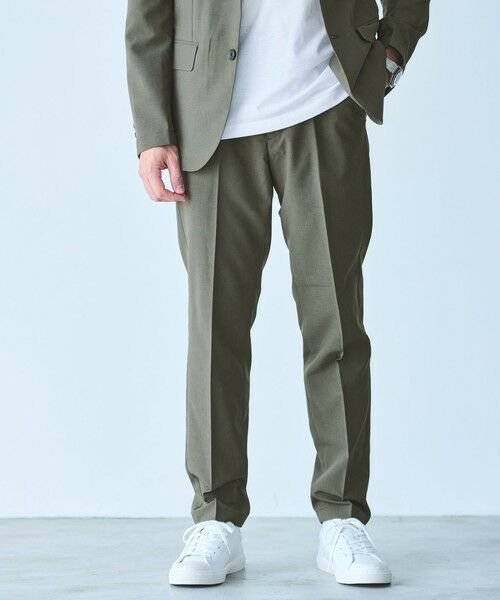 セットアップ ジャケット＆パンツ ―吸水速乾・防シワ WEB限定】JUST fit ドライPEスリムセットアップ ジャケット