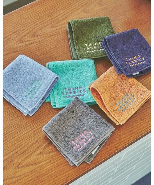 green label relaxing / グリーンレーベル リラクシング ハンカチ | 【別注】＜THING FABRICS＞GLR ハンドタオル ハンカチ | 詳細7