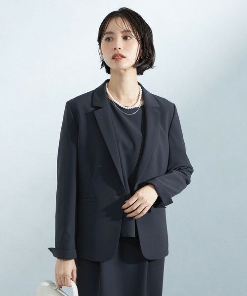 グリーンレーベルリラクシングテーラード パンツスーツ ストレッチ 38