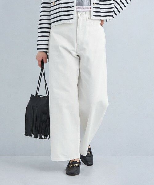 green label relaxing / グリーンレーベル リラクシング デニムパンツ | ［size SHORT/TALLあり］ワイド デニム パンツ | 詳細4