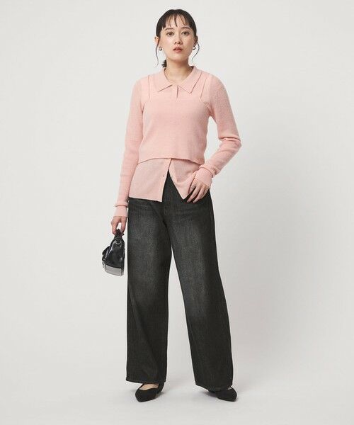 green label relaxing / グリーンレーベル リラクシング デニムパンツ | ［size SHORT/TALLあり］ワイド デニム パンツ | 詳細7