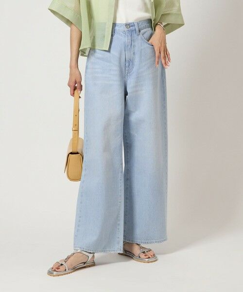 green label relaxing / グリーンレーベル リラクシング デニムパンツ | ［size SHORT/TALLあり］ワイド デニム パンツ | 詳細17
