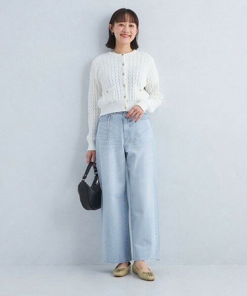 green label relaxing / グリーンレーベル リラクシング デニムパンツ | ［size SHORT/TALLあり］ワイド デニム パンツ | 詳細19