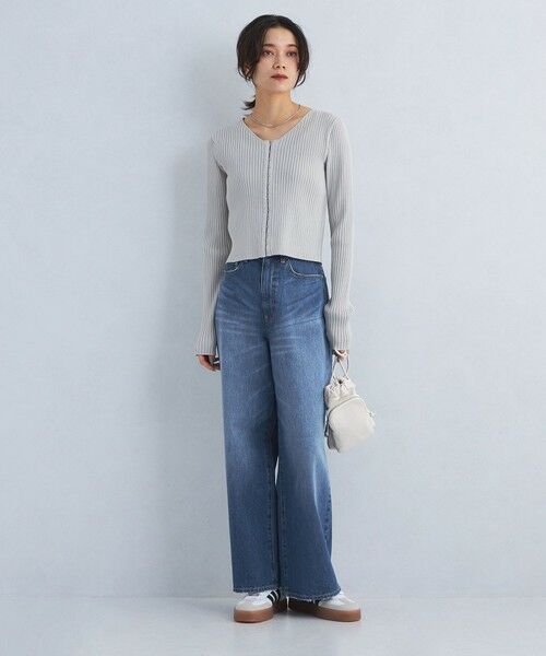 green label relaxing / グリーンレーベル リラクシング デニムパンツ | ［size SHORT/TALLあり］ワイド デニム パンツ | 詳細25