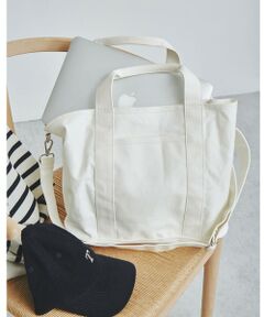 【WEB限定】2WAY キャンバス トートバッグ / ショルダーバッグ