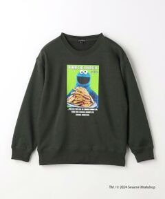 【別注】＜SESAME STREET＞ 裏毛 プルオーバー / キッズ  100cm-130cm