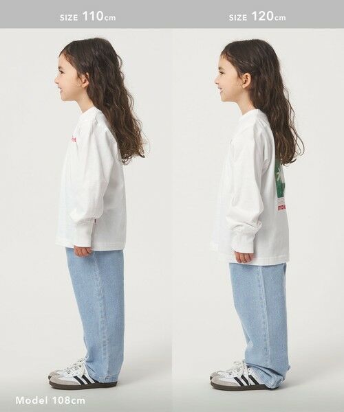 green label relaxing / グリーンレーベル リラクシング デニムパンツ | ストレッチデニム ストレートパンツ / キッズ  100cm-160cm - ストレッチ - | 詳細11