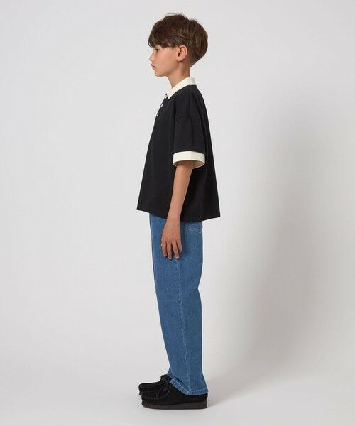 green label relaxing / グリーンレーベル リラクシング デニムパンツ | ストレッチデニム ストレートパンツ / キッズ 100cm-160cm - ストレッチ - | 詳細23