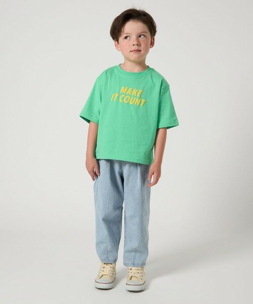 green label relaxing / グリーンレーベル リラクシング デニムパンツ | ストレッチ デニム カーブパンツ / キッズ  100cm-160cm - ストレッチ - | 詳細12