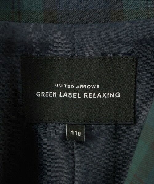 green label relaxing / グリーンレーベル リラクシング テーラードジャケット | TRW ブラックウォッチ ジャケット / キッズ 110cm-130cm | 詳細11