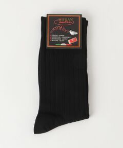 green label relaxing / グリーンレーベル リラクシング ソックス | ＜ADRIAN＞マイクロファイバー リブ ホーズ ソックス