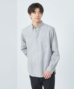 green label relaxing カジュアルシャツ XL 0226225E0061 green label relaxing シャツ オックスフォード バンドカラー