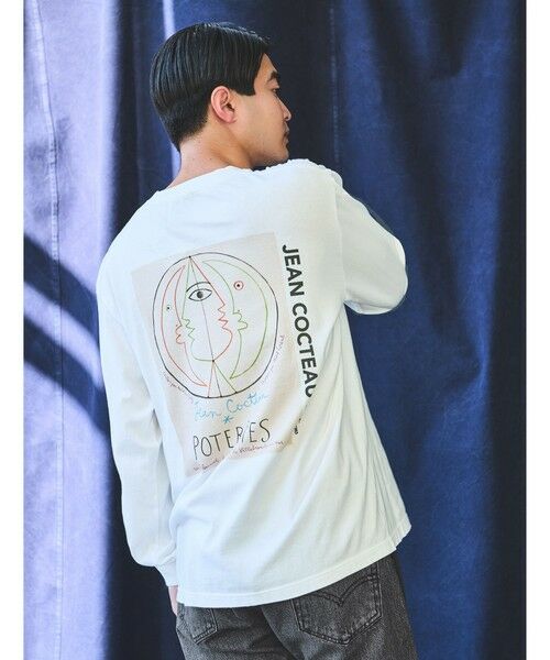 green label relaxing/グリーンレーベル リラクシング 【別注】<HEAR MY NAME>JEAN COCTEAU 長袖 Tシャツ その他1 M green label relaxing/グリーンレーベル リラクシング 【別注】<HEAR MY NAME>JEAN COCTEAU 長袖 Tシャツ その他1 M