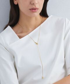 green label relaxing / グリーンレーベル リラクシング ネックレス・ペンダント・チョーカー | スネークチェーン Wシズク スライドネックレス