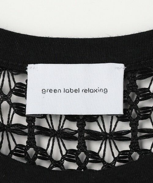 green label relaxing / グリーンレーベル リラクシング ロング・マキシ丈ワンピース | クリスタルメッシュ ワンピース | 詳細9