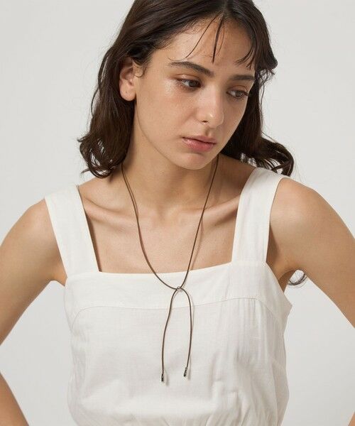 green label relaxing / グリーンレーベル リラクシング ネックレス・ペンダント・チョーカー | コードメタルドロップ ネックレス | 詳細10