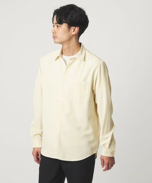 green label relaxing / グリーンレーベル リラクシング シャツ・ブラウス | 【WEB限定】JUST fit ソフトドレープ 長袖 シャツ | 詳細2