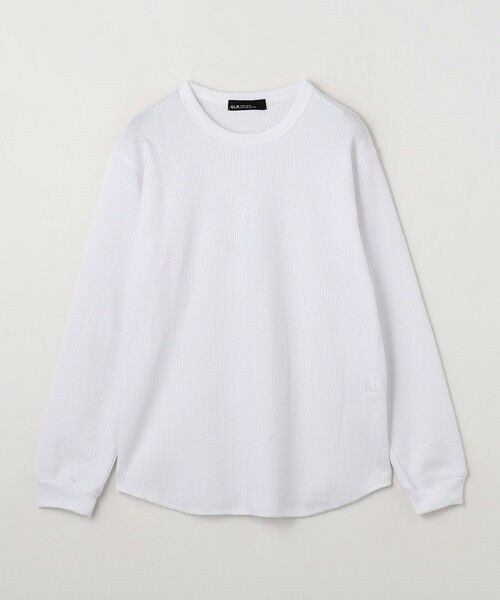 green label relaxing / グリーンレーベル リラクシング カットソー | ドライワッフル クルーネック Tシャツ -吸水速乾- | 詳細5