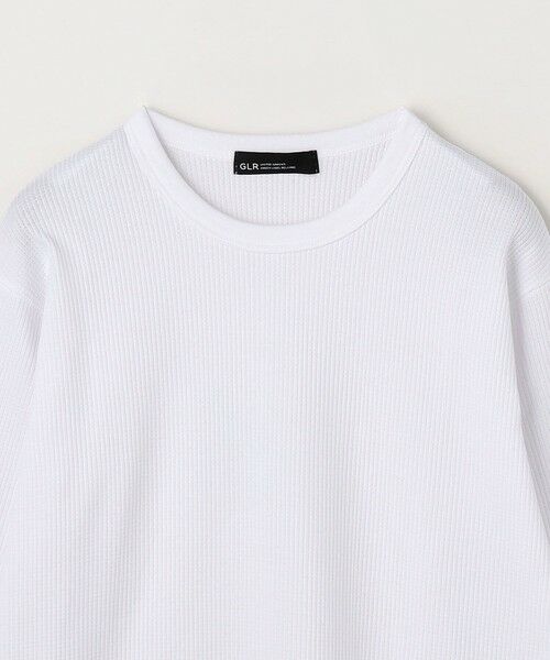 green label relaxing / グリーンレーベル リラクシング カットソー | ドライワッフル クルーネック Tシャツ -吸水速乾- | 詳細7
