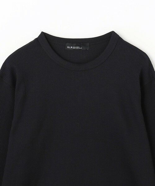 green label relaxing / グリーンレーベル リラクシング カットソー | ドライワッフル クルーネック Tシャツ -吸水速乾- | 詳細12