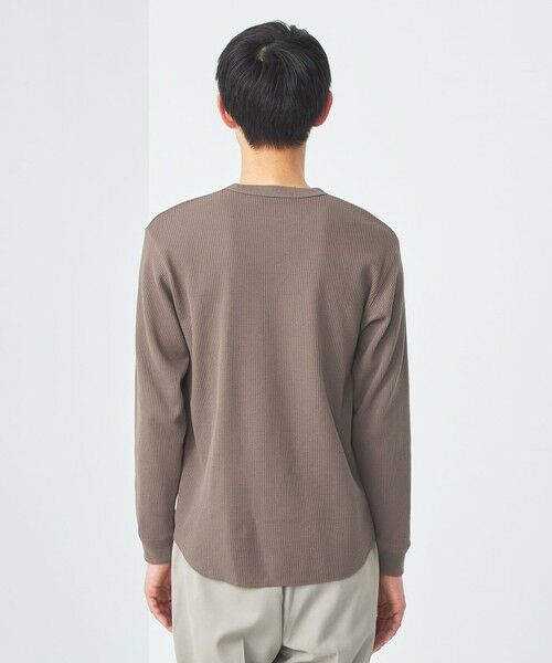 green label relaxing / グリーンレーベル リラクシング カットソー | ドライワッフル クルーネック Tシャツ -吸水速乾- | 詳細22