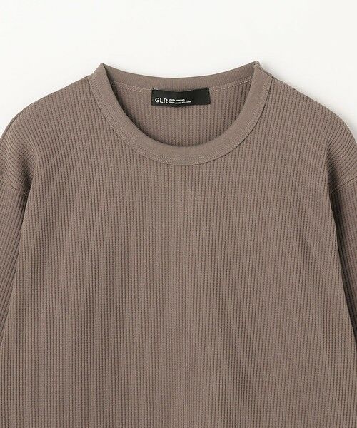 green label relaxing / グリーンレーベル リラクシング カットソー | ドライワッフル クルーネック Tシャツ -吸水速乾- | 詳細25