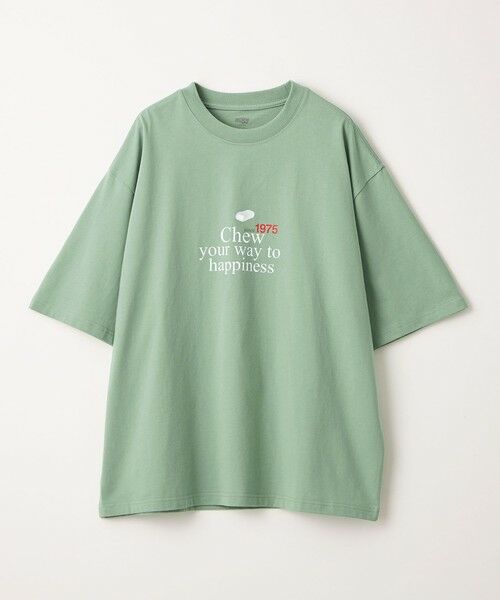 green label relaxing/グリーンレーベル リラクシング 【別注】<ハイチュウ×FRUIT OF THE LOOM×GLR>半袖 Tシャツ カットソー LIME XL green label relaxing/グリーンレーベル リラクシング 【別注】<ハイチュウ×FRUIT OF THE LOOM×GLR>半袖 Tシャツ カットソー LIME XL