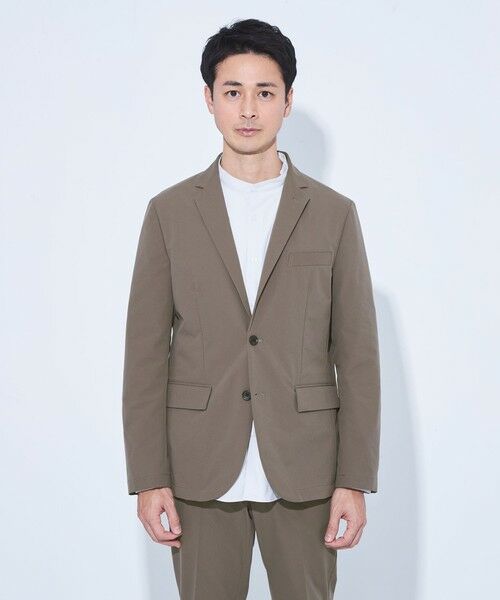 GREEN LABEL　ナロージャケット＆パンツ セール】 【WEB限定】JUST fit TEXBRID(R) ナロー セットアップ