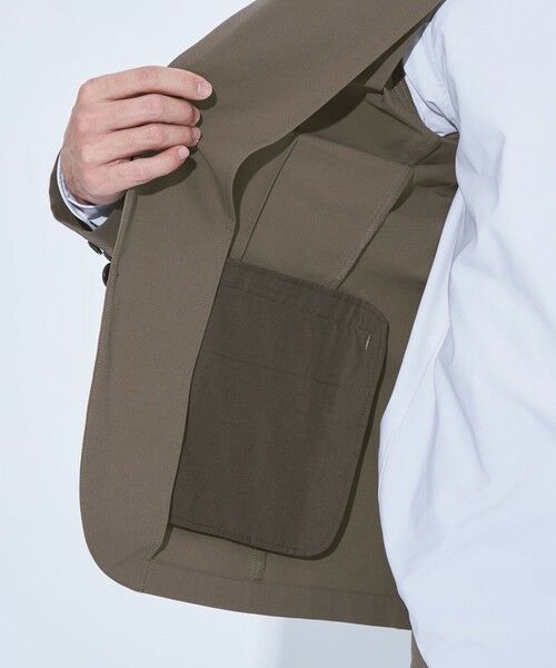 GREEN LABEL　ナロージャケット＆パンツ WEB限定】JUST fit TEXBRID(R) ナロー セットアップ ジャケット