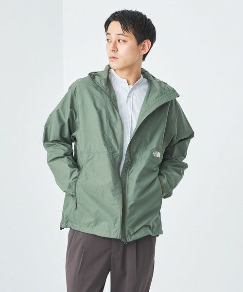 green label relaxing/グリーンレーベル リラクシング <THE NORTH FACE>コンパクト ジャケット シェルジャケット DK. GREEN XL green label relaxing/グリーンレーベル リラクシング <THE NORTH FACE>コンパクト ジャケット シェルジャケット DK. GREEN XL