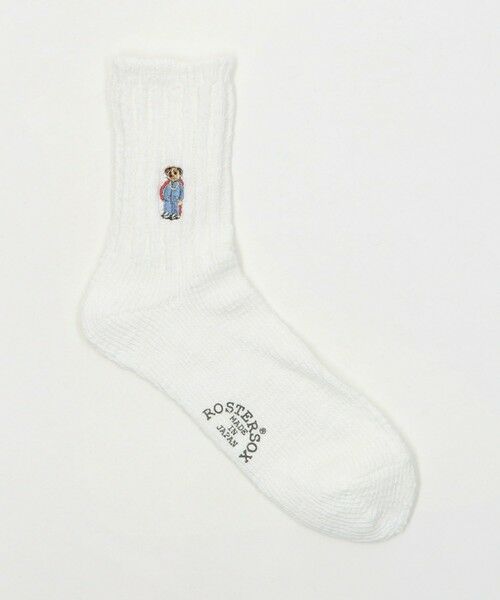 green label relaxing/グリーンレーベル リラクシング <ROSTER SOX>ラップ ベア ソックス OFF WHITE FREE green label relaxing/グリーンレーベル リラクシング <ROSTER SOX>ラップ ベア ソックス OFF WHITE FREE