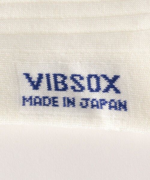 green label relaxing / グリーンレーベル リラクシング ソックス | ＜VIBSOX＞ドレス リブソックス | 詳細2