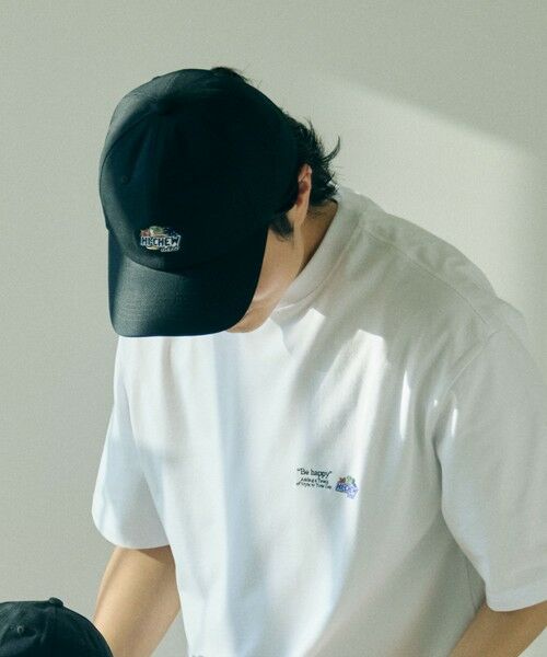 green label relaxing/グリーンレーベル リラクシング 【別注】<ハイチュウ×FRUIT OF THE LOOM×GLR>刺しゅう ロゴ キャップ BLACK FREE green label relaxing/グリーンレーベル リラクシング 【別注】<ハイチュウ×FRUIT OF THE LOOM×GLR>刺しゅう ロゴ キャップ BLACK FREE