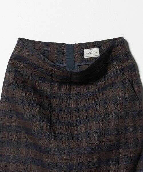 green label relaxing / グリーンレーベル リラクシング ロング・マキシ丈スカート | ［size SHORTあり］キチントボトムス Iライン スリム タイト スカート ギンガムチェック | 詳細29