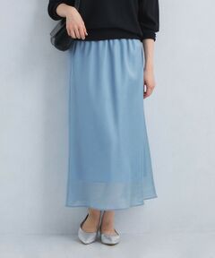 【美品】グリーンレーベルリラクシング　スカートスーツ　ノーカラー　濃紺　2XL ✨️美品✨️ グリーンレーベルリラクシング スーツ 3点セット