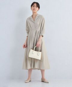 GREEN LABEL RELAXNGロングワンピース 麻100% ブルー - メルカリ
