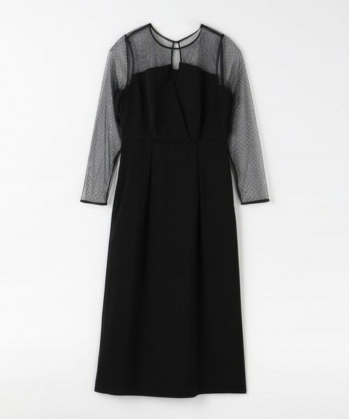 green label relaxing / グリーンレーベル リラクシング ロング・マキシ丈ワンピース | ドットチュール ビスチェ ワンピース 2 | 詳細3