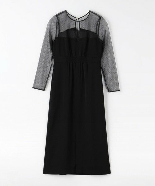 green label relaxing / グリーンレーベル リラクシング ロング・マキシ丈ワンピース | ドットチュール ビスチェ ワンピース 2 | 詳細4