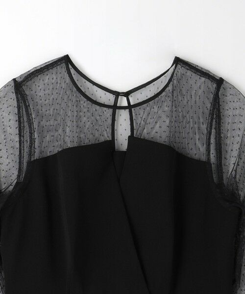 green label relaxing / グリーンレーベル リラクシング ロング・マキシ丈ワンピース | ドットチュール ビスチェ ワンピース 2 | 詳細5