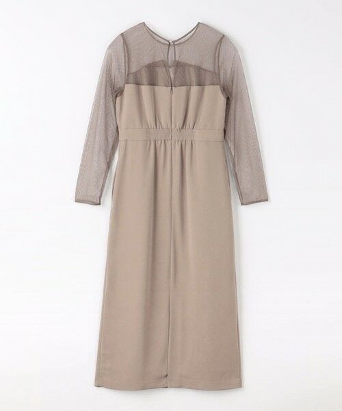 green label relaxing / グリーンレーベル リラクシング ロング・マキシ丈ワンピース | ドットチュール ビスチェ ワンピース 2 | 詳細14