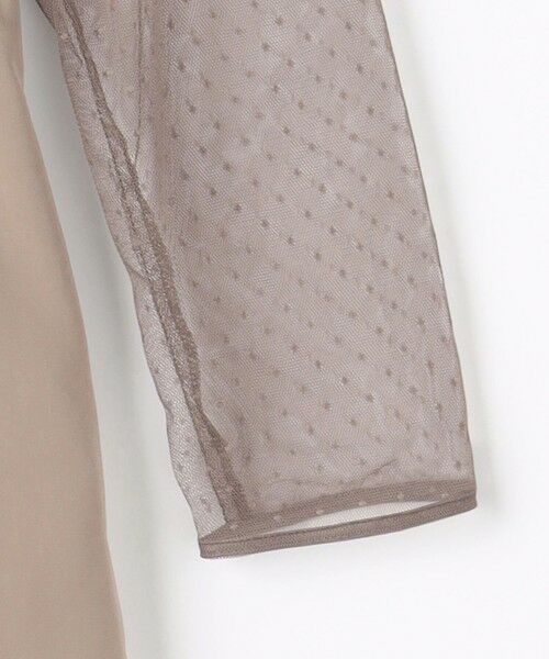 green label relaxing / グリーンレーベル リラクシング ロング・マキシ丈ワンピース | ドットチュール ビスチェ ワンピース 2 | 詳細16