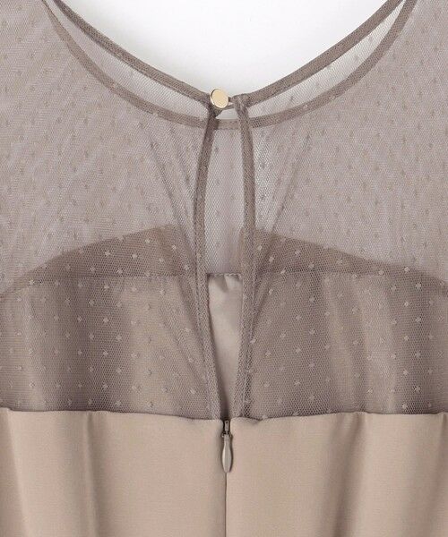 green label relaxing / グリーンレーベル リラクシング ロング・マキシ丈ワンピース | ドットチュール ビスチェ ワンピース 2 | 詳細19