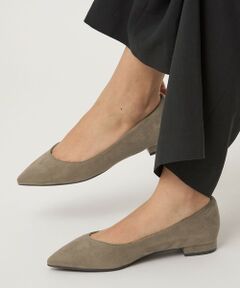 green label relaxing / グリーンレーベル リラクシング パンプス | ポインテッド フラットシューズ / パンプス（1.5cmヒール）-撥水-