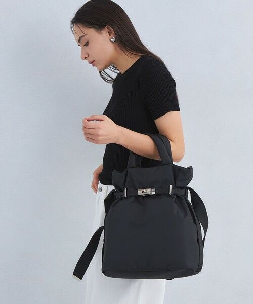 green label relaxing/グリーンレーベル リラクシング パデットベルト ショルダー トートバッグ BLACK FREE green label relaxing/グリーンレーベル リラクシング パデットベルト ショルダー トートバッグ BLACK FREE