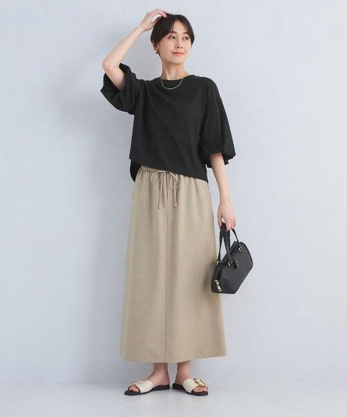 green label relaxing / グリーンレーベル リラクシング カットソー | パフギャザースリーブ プルオーバー カットソー | 詳細9