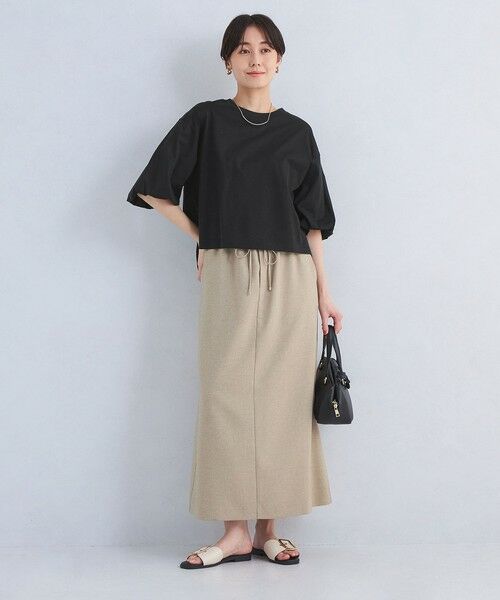 green label relaxing / グリーンレーベル リラクシング カットソー | パフギャザースリーブ プルオーバー カットソー | 詳細10