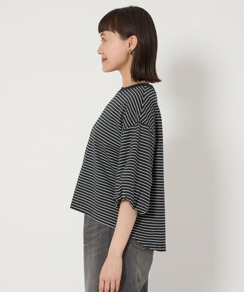 green label relaxing / グリーンレーベル リラクシング カットソー | パフギャザースリーブ プルオーバー カットソー | 詳細23