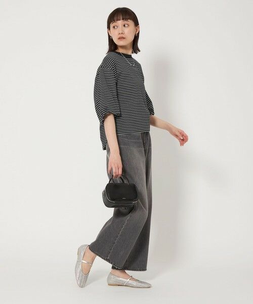 新品未使用タグ付き　バーバリーブルーレーベル袖折り返しホース刺繍カットソー 38 美品 バーバリーブルーレーベルホース刺繍袖折り返しチェック