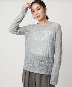 green label relaxing / グリーンレーベル リラクシング カットソー | 【WEB限定】＜at ease＞レース プルオーバー カットソー